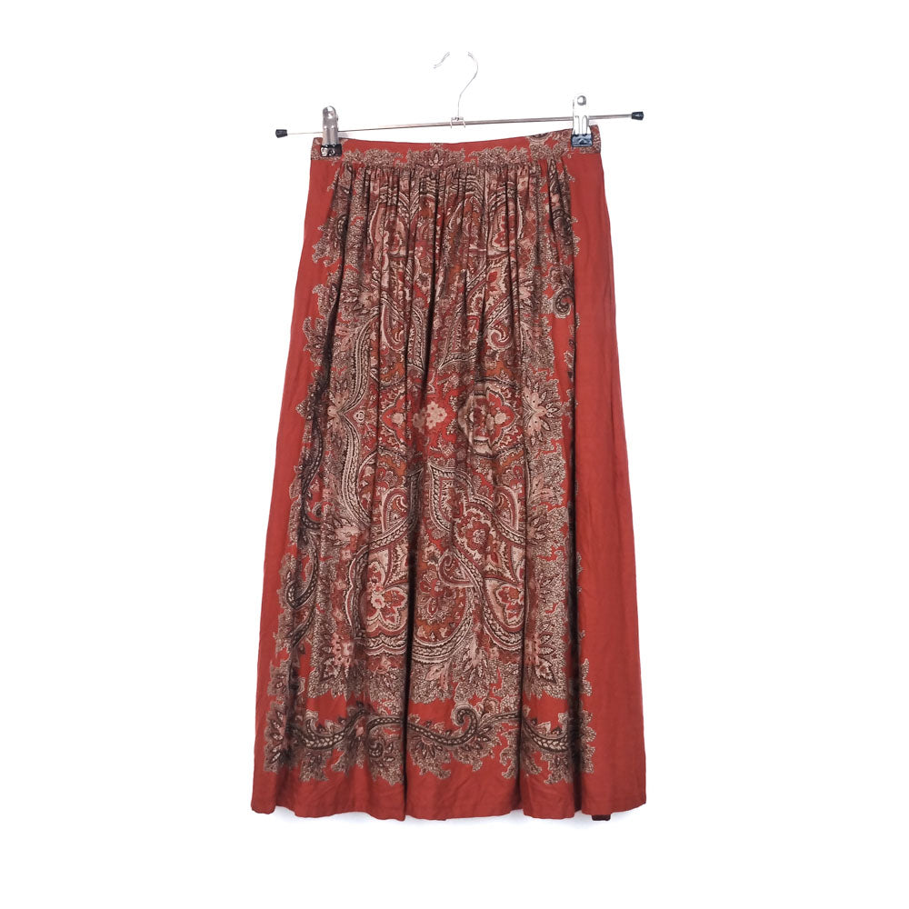 VIN-SKI-31874 Vintage φούστα λαχούρι S