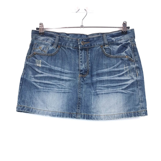 VIN-SKI-31900 Vintage φούστα denim μίνι L