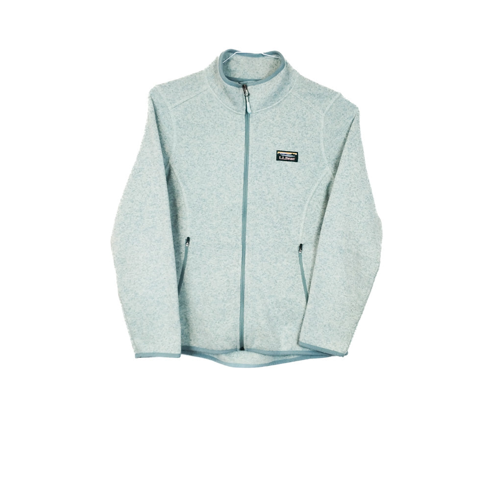 VIN-SW-34004 Vintage φλις ζακέτα γυναικεία L.L.Bean M