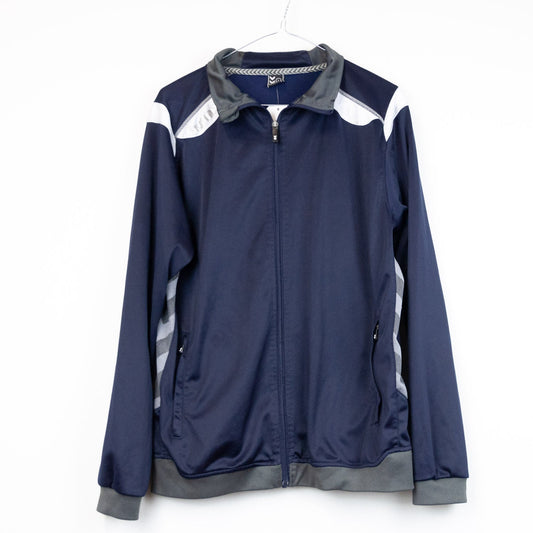 VIN-SW-20891 Vintage αθλητική ζακέτα 90's unisex μπλε S