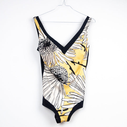 VIN-SWI-24055 Vintage μαγιό ολόσωμο XL