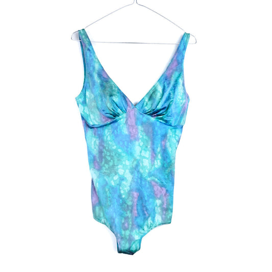 VIN-SWI-31622 Vintage μαγιό ολόσωμο 60's-70's style L-XL