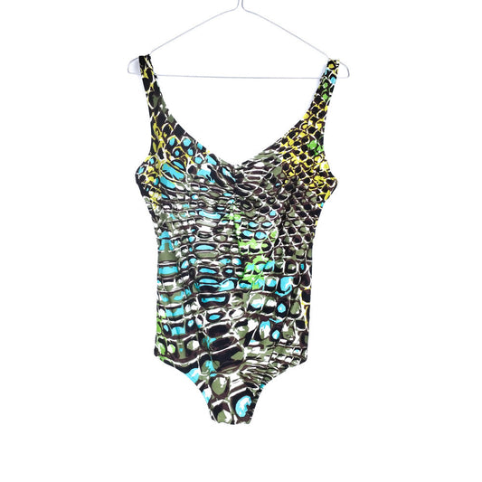 VIN-SWI-31623 Vintage μαγιό ολόσωμο 90's style L