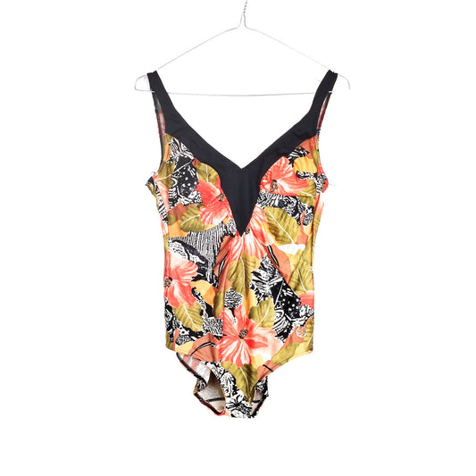 VIN-SWI-31637 Vintage μαγιό ολόσωμο 80's-90's style L