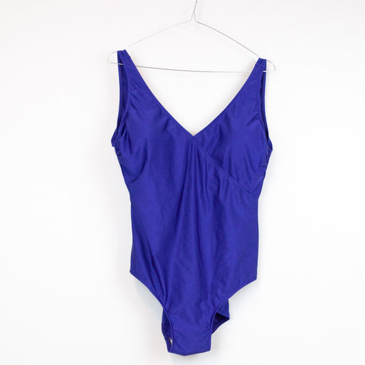 VIN-SWI-23661 Vintage μαγιό ολόσωμο XL-2XL