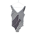 VIN-SWI-31594 Vintage μαγιό ολόσωμο 80s-90s style M-L (Cup B)