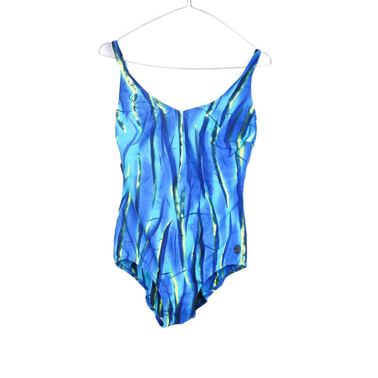 VIN-SWI-31608 Vintage μαγιό ολόσωμο 80s-90s style M-L