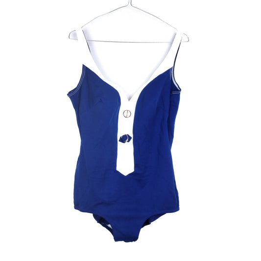 VIN-SWI-31614 Vintage μαγιό ολόσωμο 50's-60's style XL