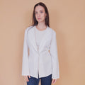 VIN-BLO-32617 Vintage top λευκό Kookai L