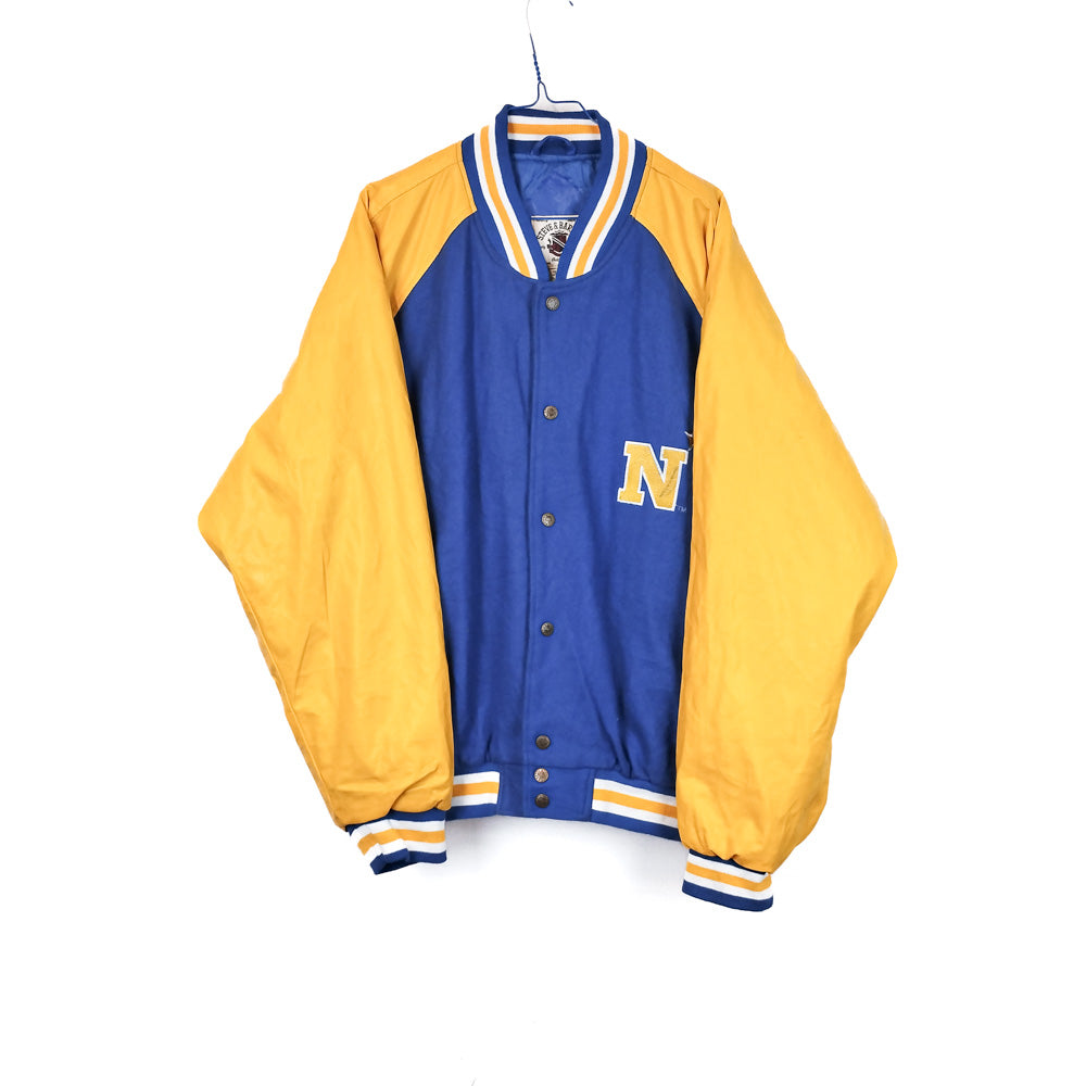 VIN-OUTW-33623 Vintage varsity letterman jacket unisex ΧL