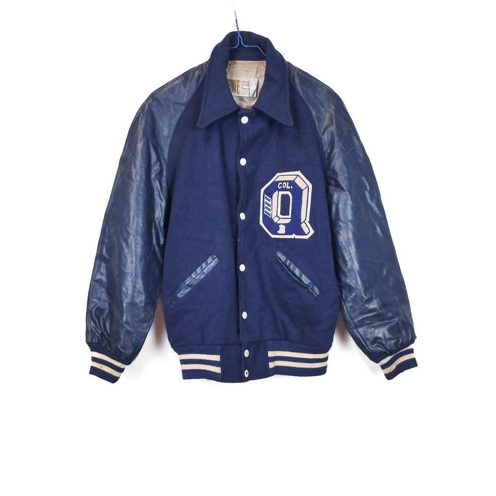 VIN-OUTW-33633 Vintage varsity letterman jacket unisex S