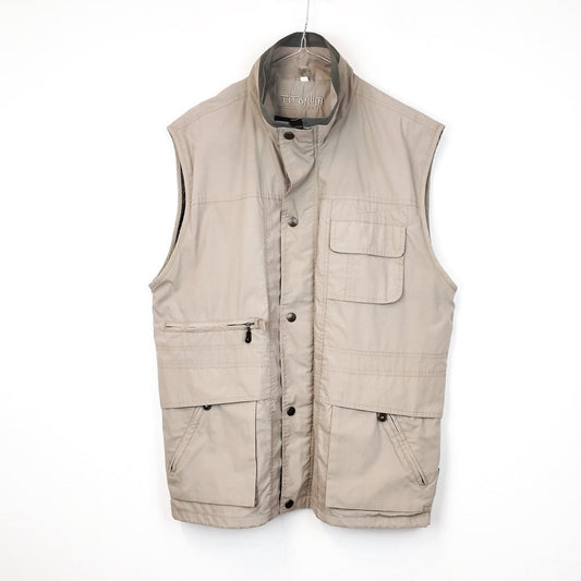 VIN-OUTW-31187 Vintage γιλέκο μπεζ L