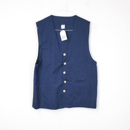VIN-OUTW-30798 Vintage γιλέκο λινό M