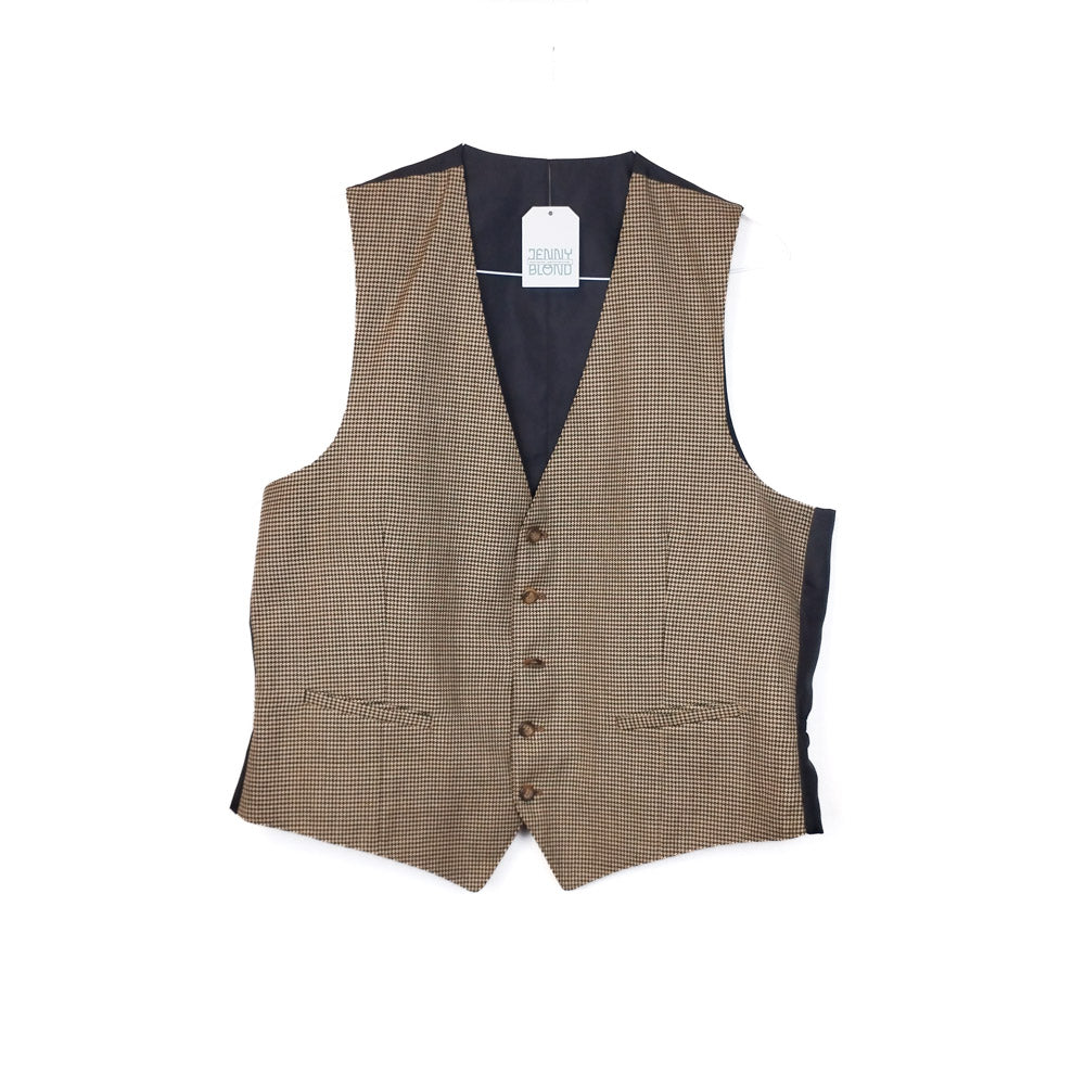 VIN-OUTW-32424 Vintage γιλέκο υφασμάτινο XL