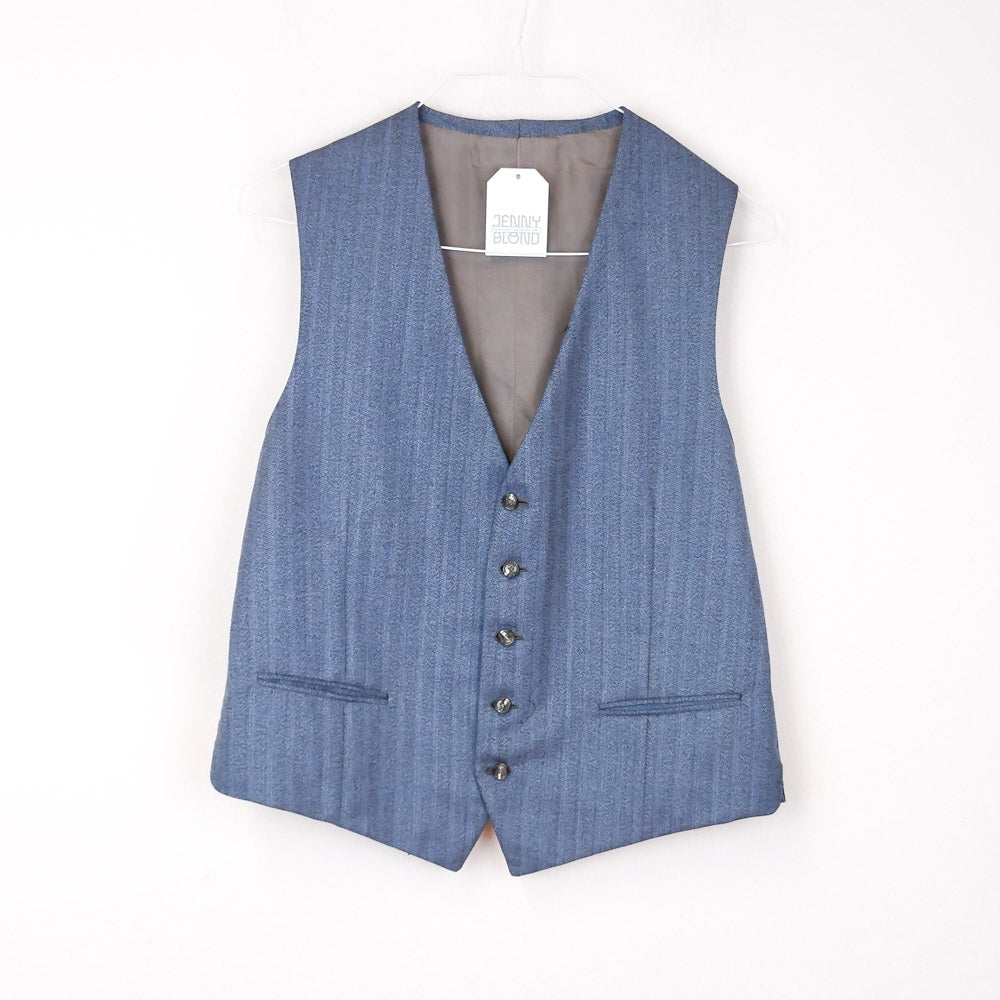 VIN-OUTW-30807 Vintage γιλέκο ριγέ M