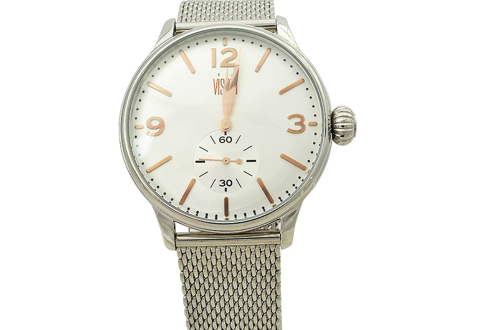 Visetti Ρολόι Με Ατσάλι Μπρασελέ TB-SW677SS.