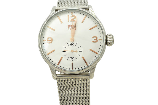 Visetti Ρολόι Με Ατσάλι Μπρασελέ TB-SW677SS.