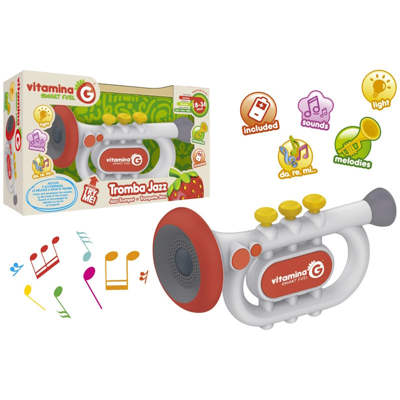 Vitamina G Tρομπέτα με Μουσική, Φως και Ήχους 18+ Μηνών