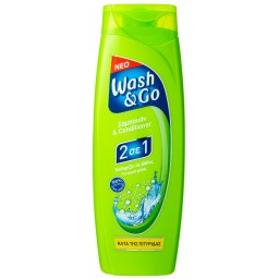 WASH&GO Σαμπουάν & Conditioner 2-1 Classic 400ml