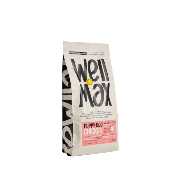 Ξηρά Τροφή Σκύλου Wellmax Puppy 12kg Με Κοτόπουλο + Δώρο Παιχνίδι