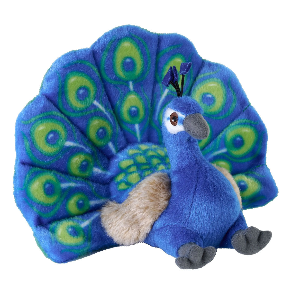 Wild Republic Cuddlekins Eco Mini Peacock