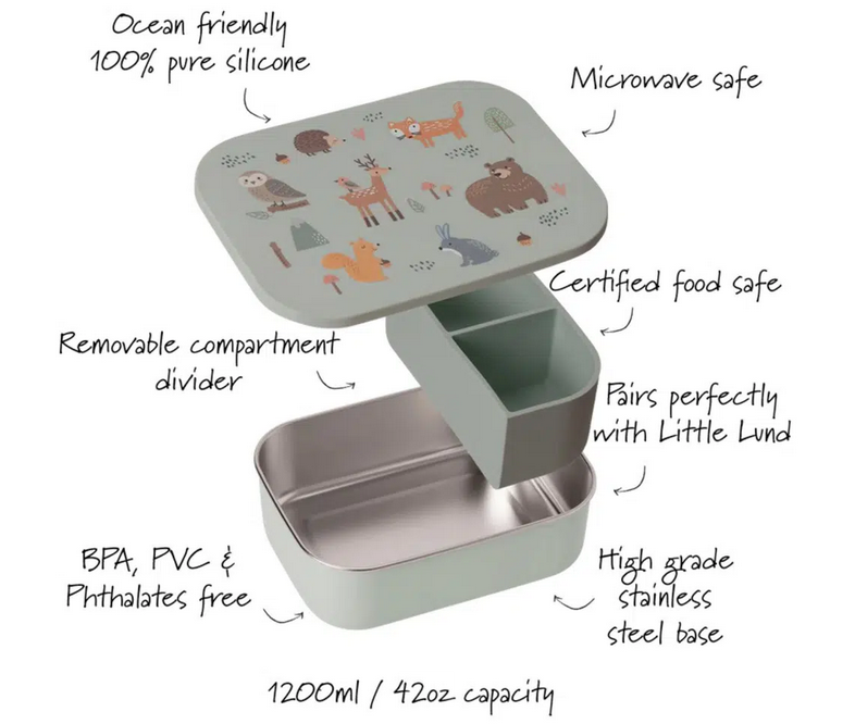 Little Lund Lunch Box 1200ml – Woodland 105.00224