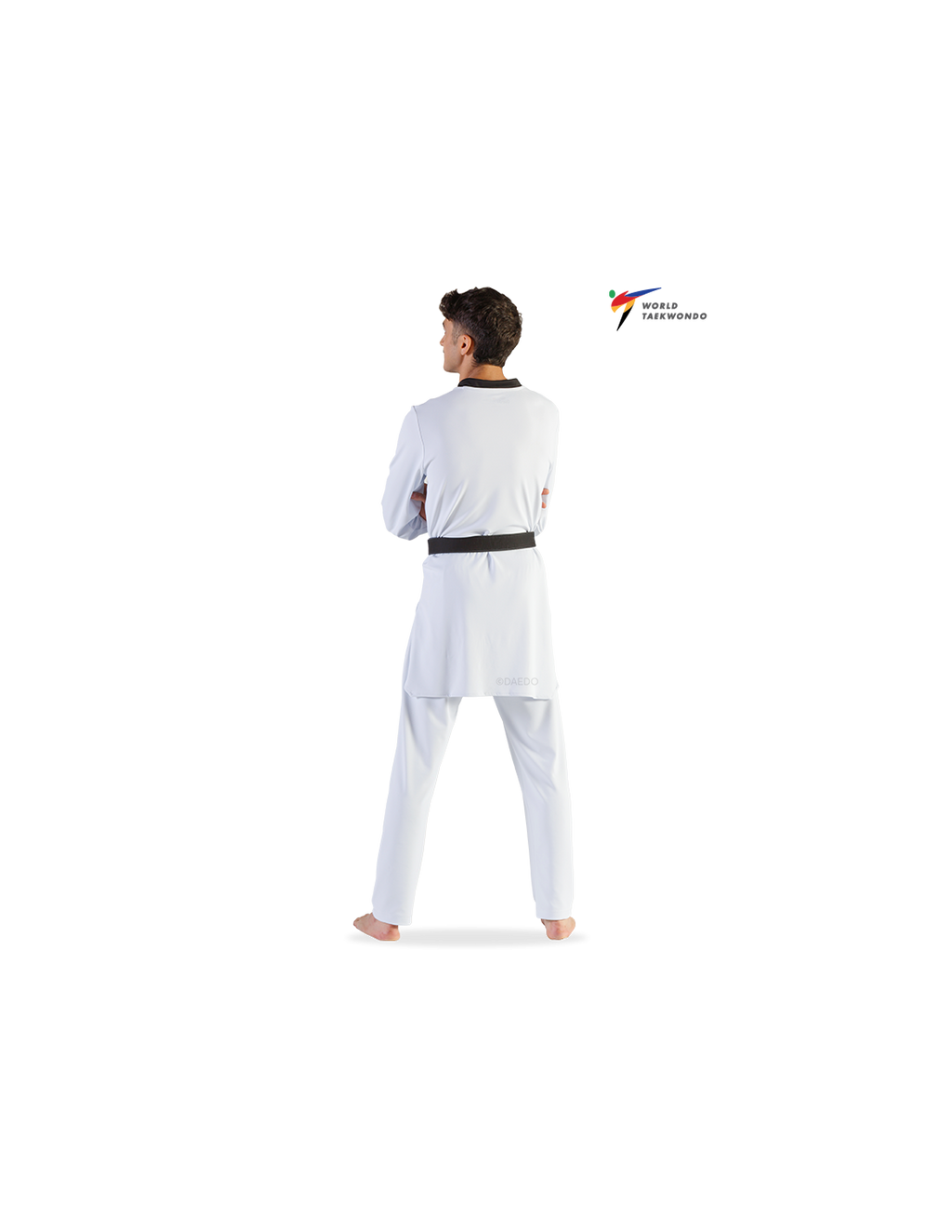 WT TA 2025 Style Competition Dobok Black Collar (CE)