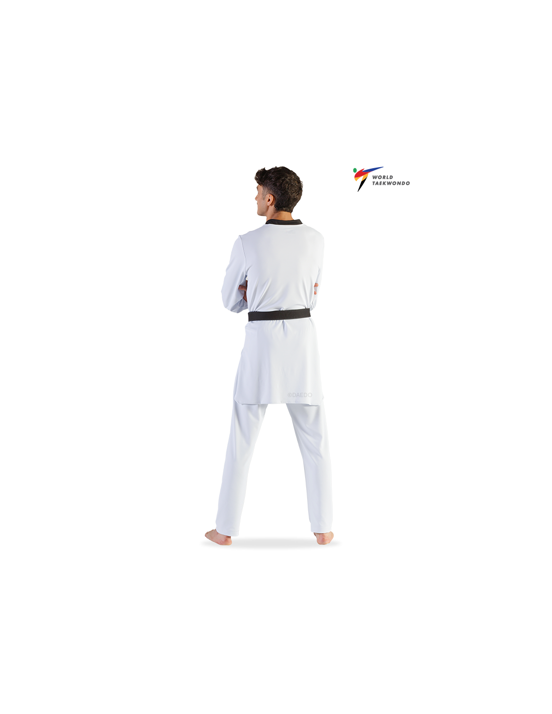 WT TA 2025 Style Competition Dobok Black Collar (CE)