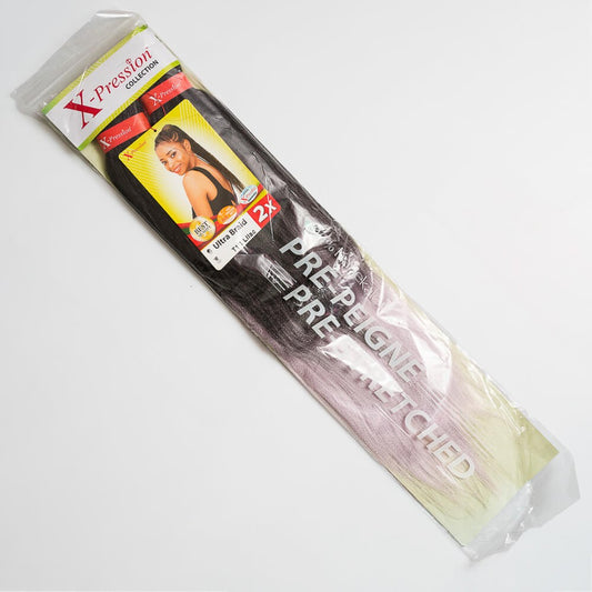 X-Pression Pre Streached – T1B/LILAC X-Pression Ultra Braid Hair