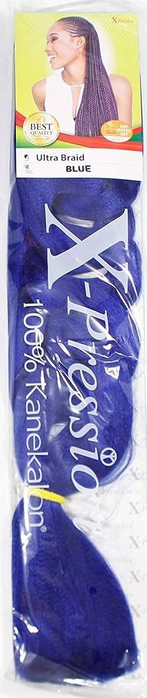 X-Pression Ultra Braid Hair – Blue X-Pression Ultra Braid Hair
