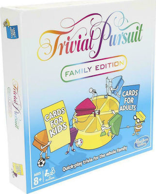 Hasbro Επιτραπέζιο Trivial Pursuit Family Edition (Αγγλική Έκδοση)