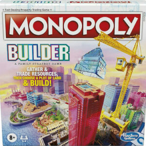Hasbro Επιτραπέζιο Παιχνίδι Monopoly Builder για 2-4 Παίκτες 8+ Ετών