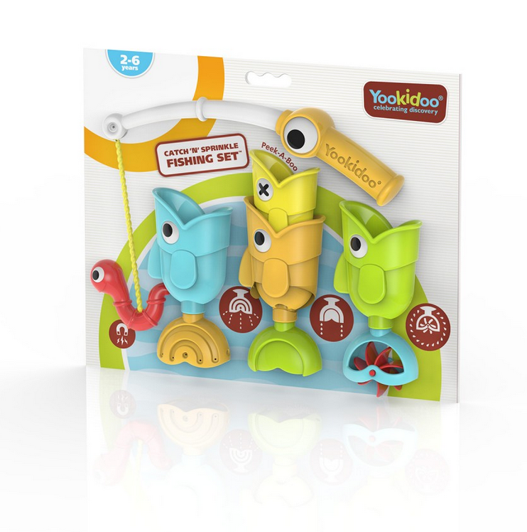 Yookidoo Catch 'N' Sprinkle Fishing Set YKD-40217