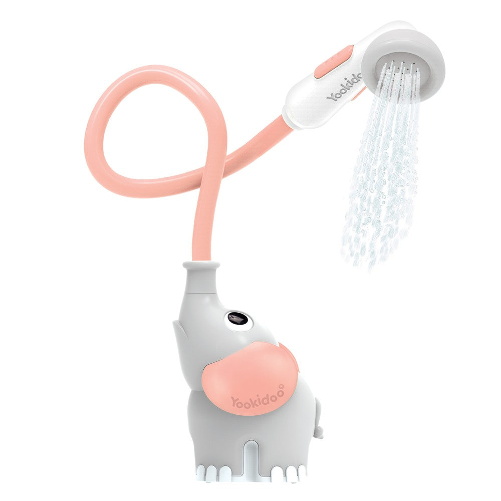 Yookidoo Elephan Baby Shower - Grey/Pink  YKD-40213