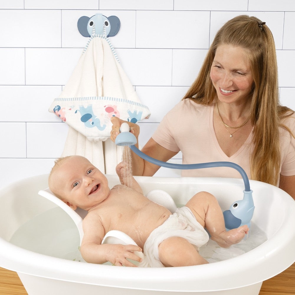 Yookidoo Elephant Baby Shower Bath Set - Blue YKD-40229
