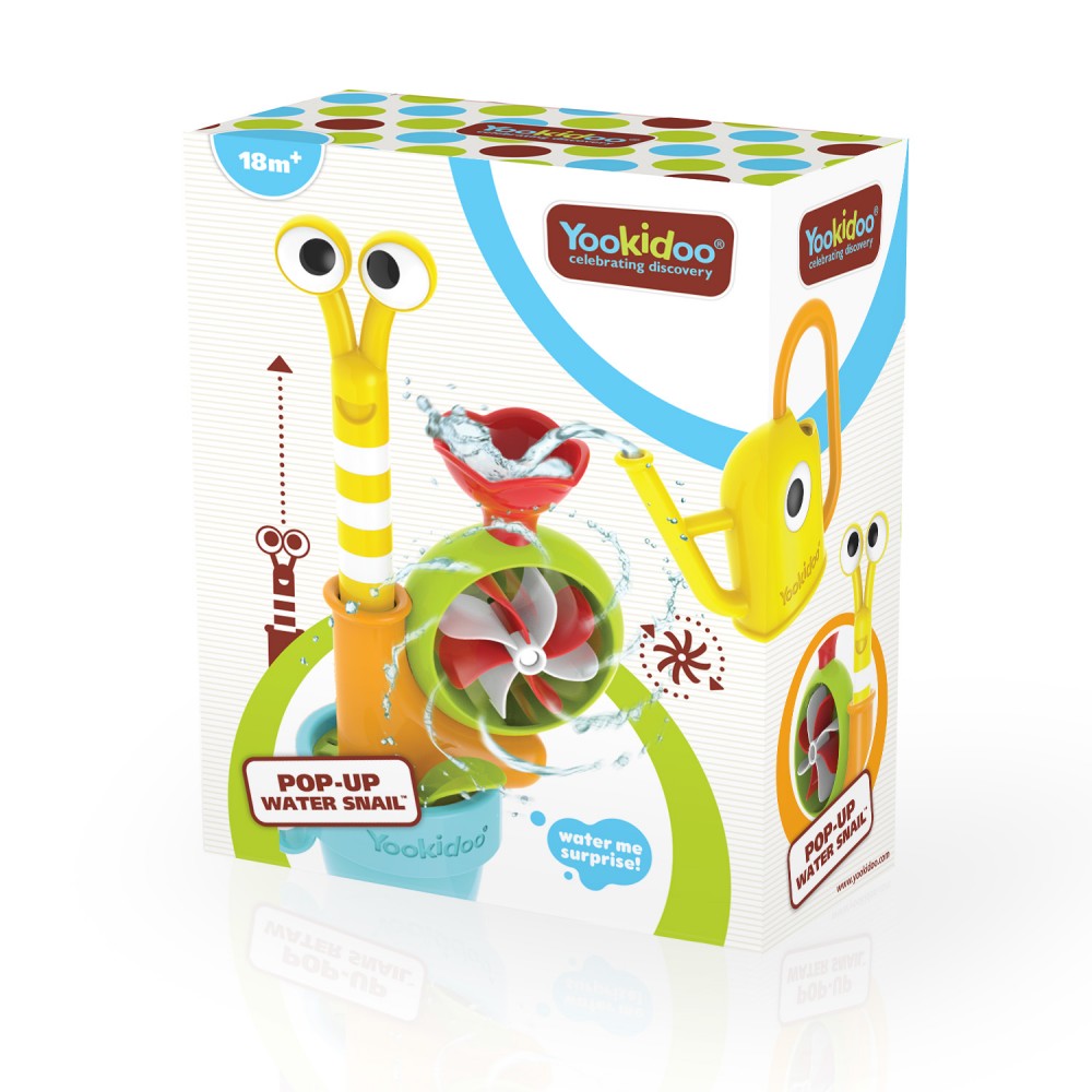 Yookidoo Pop-Up Water Snail YKD-40219