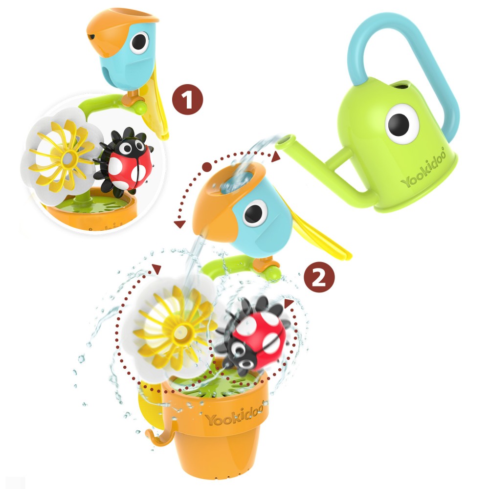 Yookidoo Pour 'N' Spin Tipping Bird YKD-40222