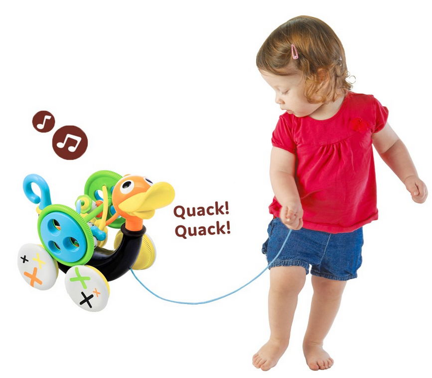 Yookidoo Pull Along Whistling Duck YKD-40129