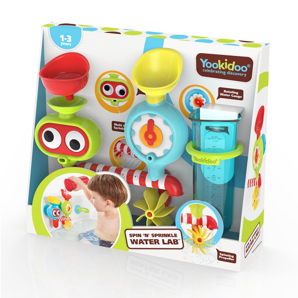 Yookidoo Spin 'N' Sprinkle Water Lab YKD-40203