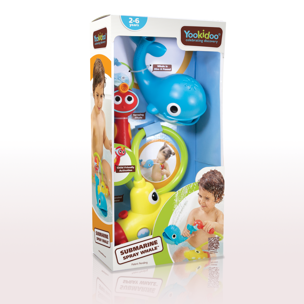 Yookidoo Submarine Spray Whale YKD-40142