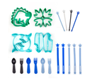 Yumbox Σετ κουπ πατ για σνακ Punch Cutter &amp; Bento- Dino/Shark LP-21VB01C