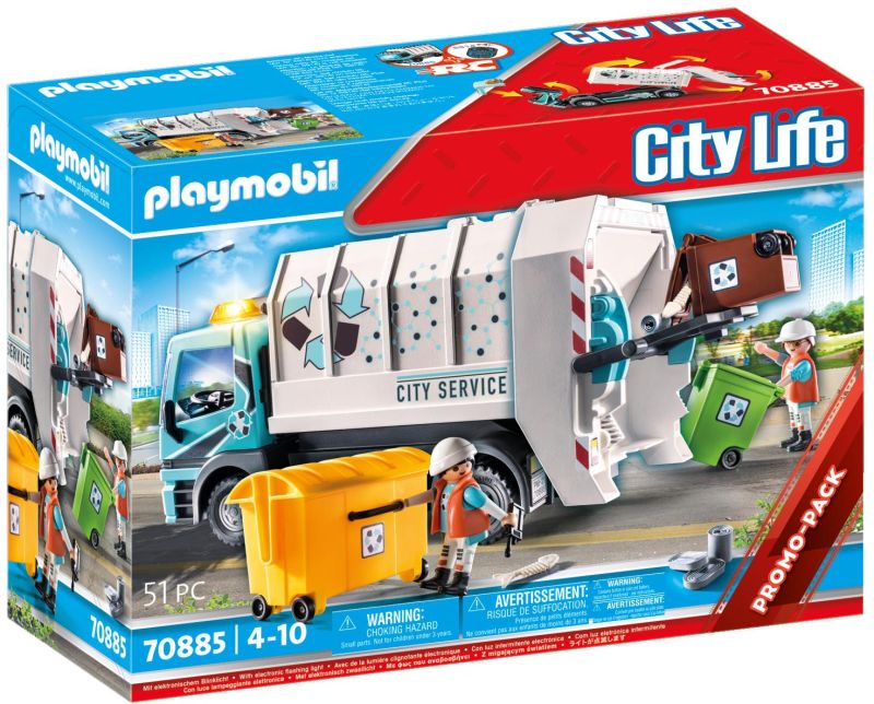 Playmobil Φορτηγό Ανακύκλωσης (70885)