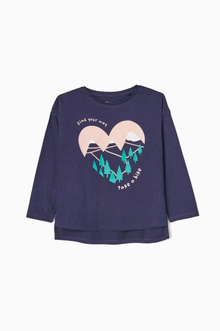 Zippy Kids μπλούζα Mountains μπλε