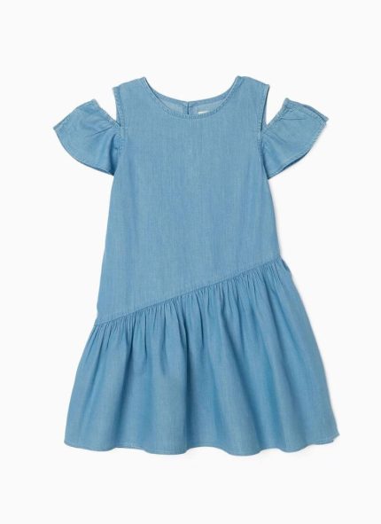 Zippy Kids φόρεμα τζιν κορίτσι μπλε