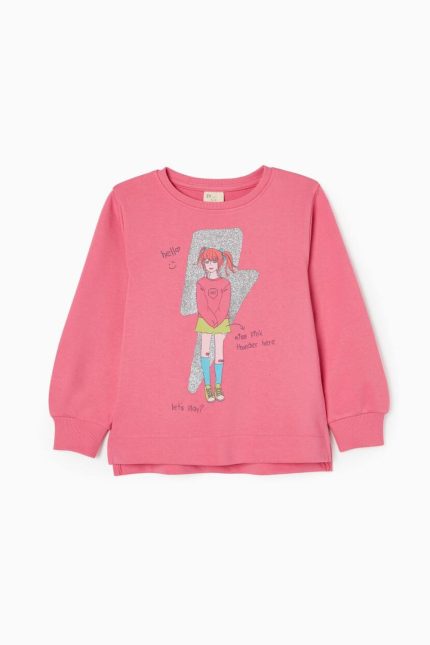 Zippy Kids μπλούζα Lightning ροζ