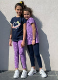 Zippy Kids σετ 2 t-shirt μωβ – μπλε