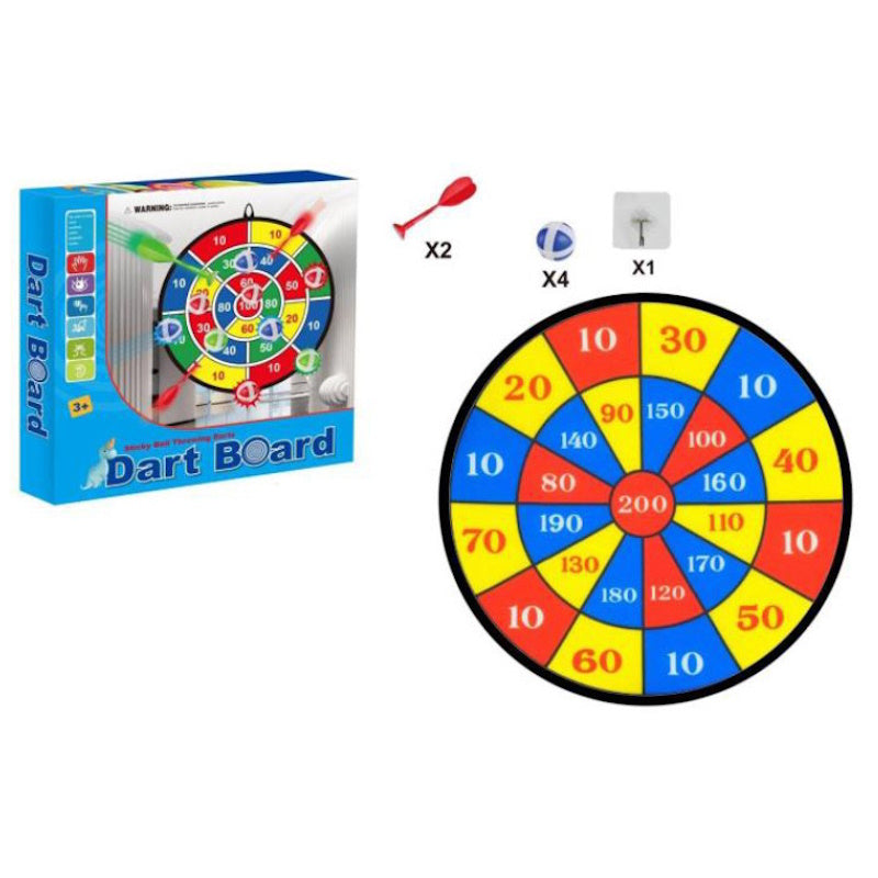 Zita Toys Στόχος με 2 Βέλη & 4 Μπάλες