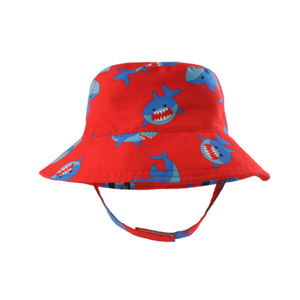 Zoocchini Αντηλιακό Bucket Καπέλο Sherman the Shark ZOO15104