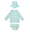 Zoocchini Σετ UV Μαγιώ Πάνα Bucket Καπέλο Μπλούζα Daisy ZOO16015