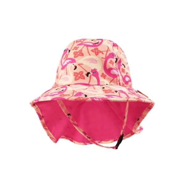 Zoocchini Cape Sunhat UPF50 Franny the Flamingo  ZOO15066